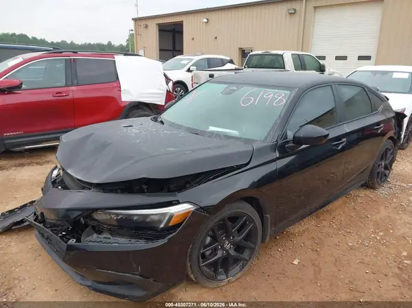2HGFE2F51NH596198 2022 HONDA CIVIC - Image 2