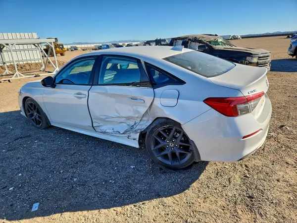 2HGFE2F51NH597481 2022 HONDA CIVIC - Image 2