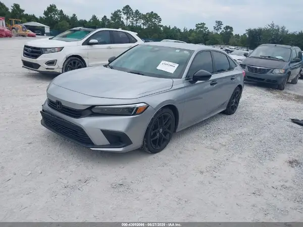 2HGFE2F51NH597612 2022 HONDA CIVIC - Image 2