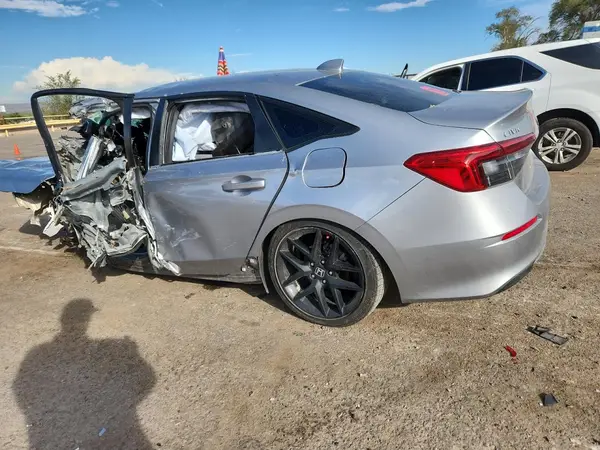 2HGFE2F51NH598727 2022 HONDA CIVIC - Image 2