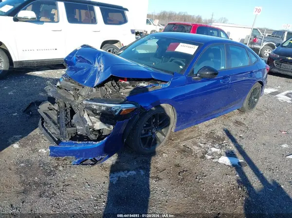 2HGFE2F51NH602713 2022 HONDA CIVIC - Image 2