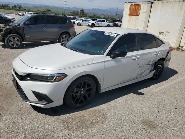 2HGFE2F51NH603571 2022 HONDA CIVIC - Image 1