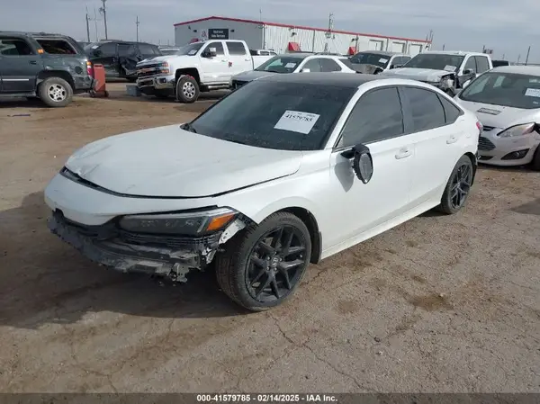 2HGFE2F52NH523874 2022 HONDA CIVIC - Image 2