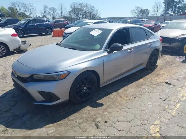 2HGFE2F52NH525639 2022 HONDA CIVIC - Image 2