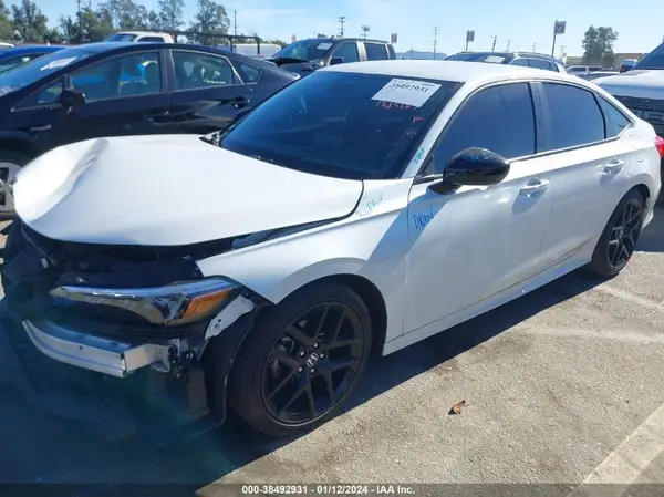 2HGFE2F52NH525835 2022 HONDA CIVIC - Image 2