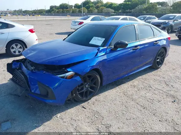 2HGFE2F52NH558057 2022 HONDA CIVIC - Image 2