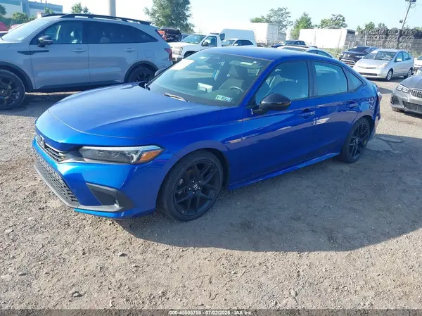 2HGFE2F52NH562190 2022 HONDA CIVIC - Image 2