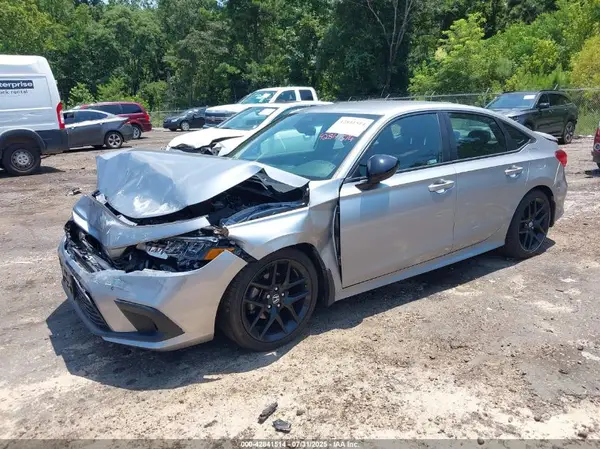 2HGFE2F52NH592273 2022 HONDA CIVIC - Image 2