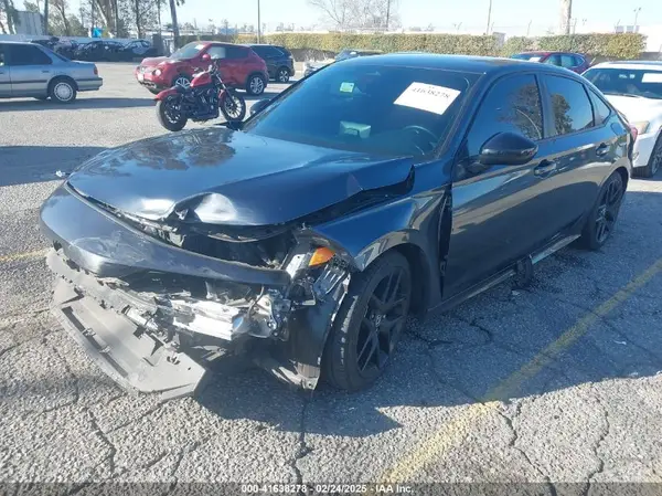2HGFE2F52NH592841 2022 HONDA CIVIC - Image 2