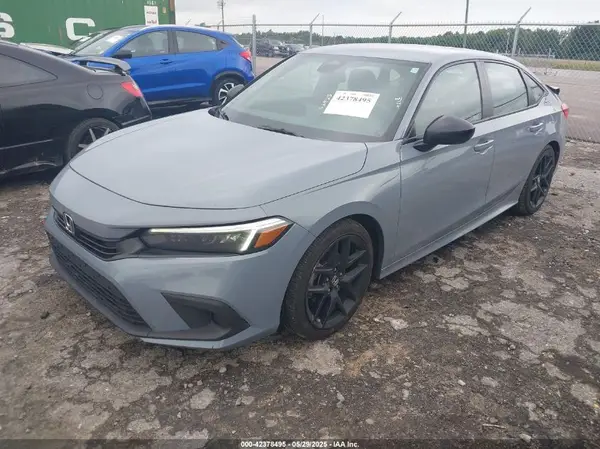 2HGFE2F52NH606382 2022 HONDA CIVIC - Image 2