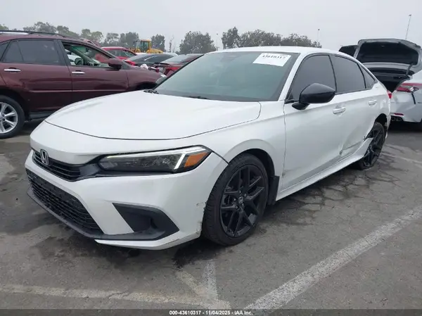 2HGFE2F53NH505254 2022 HONDA CIVIC - Image 2