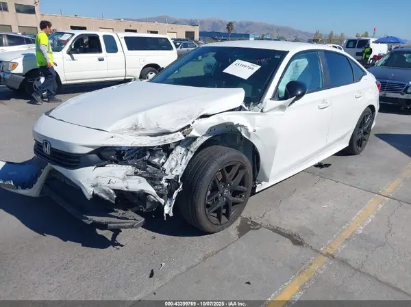 2HGFE2F53NH505268 2022 HONDA CIVIC - Image 2