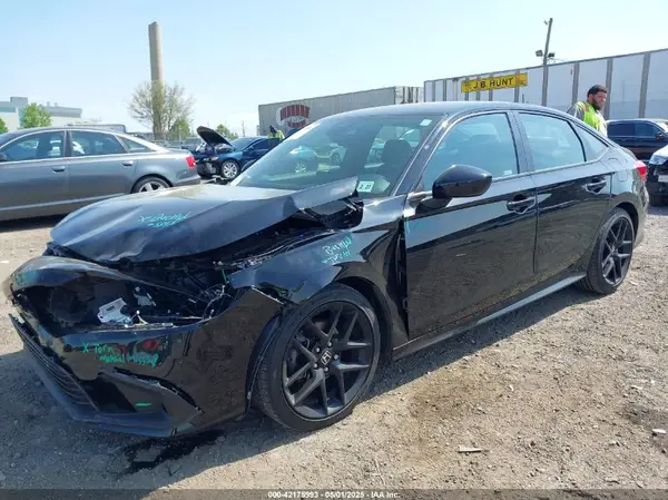 2HGFE2F53NH567009 2022 HONDA CIVIC - Image 2