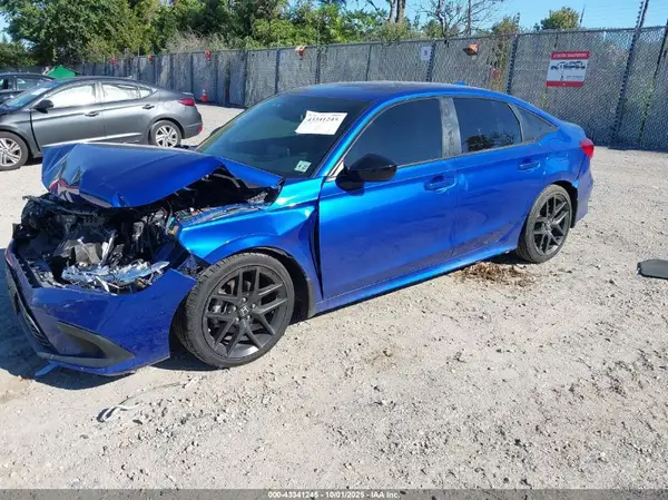 2HGFE2F53NH581041 2022 HONDA CIVIC - Image 2