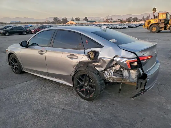 2HGFE2F53NH594369 2022 HONDA CIVIC - Image 2
