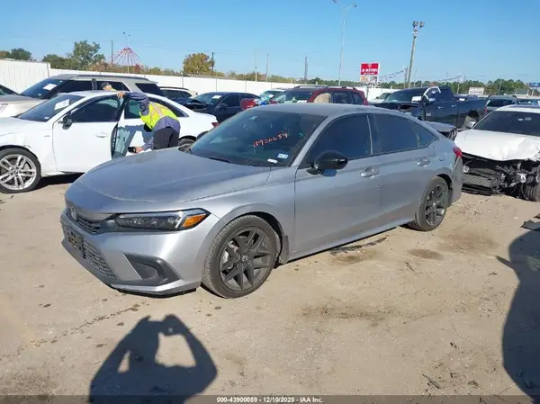 2HGFE2F53NH603278 2022 HONDA CIVIC - Image 2