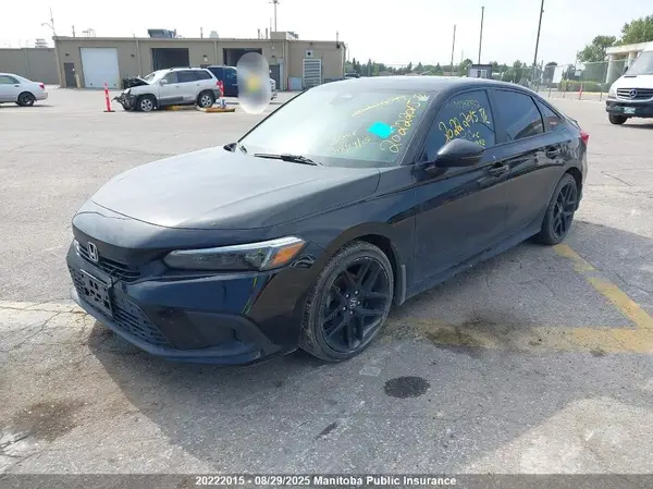2HGFE2F54NH112492 2022 HONDA CIVIC - Image 2