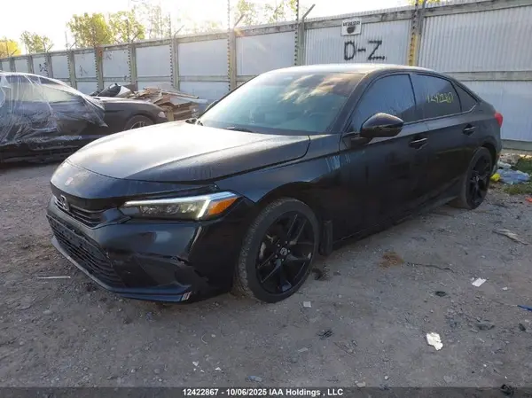 2HGFE2F54NH129633 2022 HONDA CIVIC - Image 2