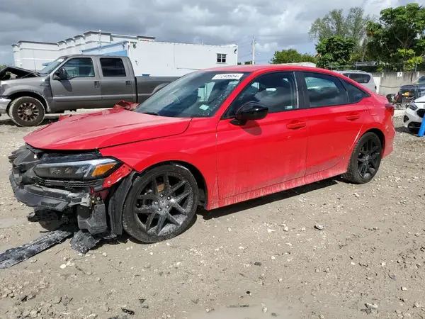 2HGFE2F54NH500984 2022 HONDA CIVIC - Image 1