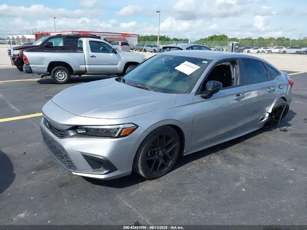 2HGFE2F54NH525576 2022 HONDA CIVIC - Image 2