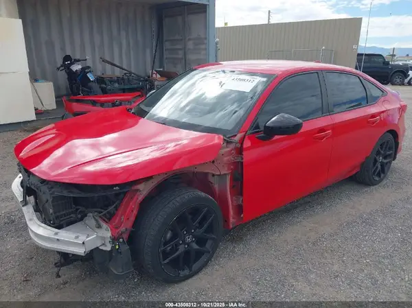 2HGFE2F54NH543995 2022 HONDA CIVIC - Image 2