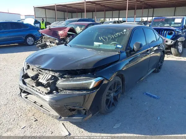 2HGFE2F54NH554317 2022 HONDA CIVIC - Image 2