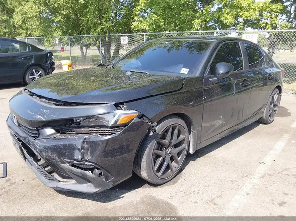 2HGFE2F54NH557007 2022 HONDA CIVIC - Image 2