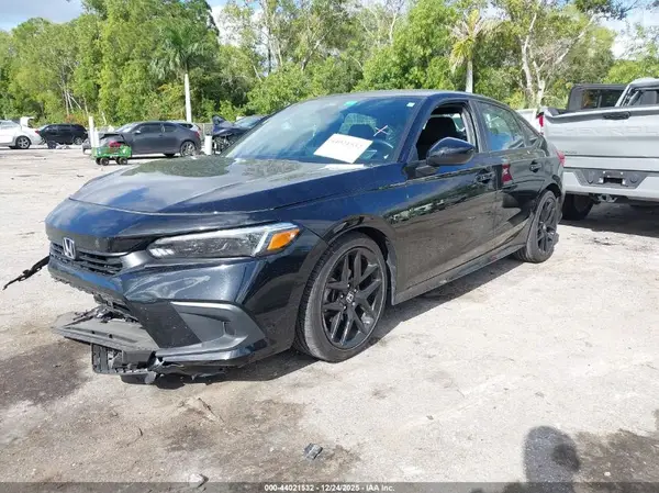 2HGFE2F54NH560327 2022 HONDA CIVIC - Image 2