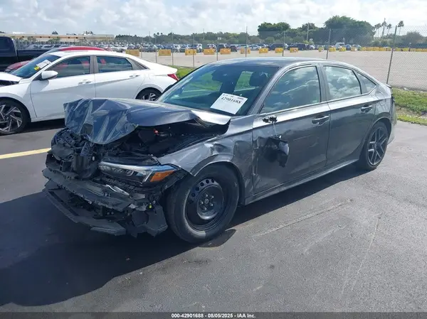 2HGFE2F54NH569366 2022 HONDA CIVIC - Image 2