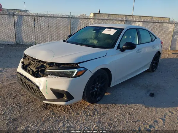 2HGFE2F54NH593635 2022 HONDA CIVIC - Image 2