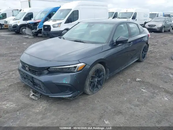 2HGFE2F55NH125641 2022 HONDA CIVIC - Image 2