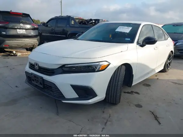 2HGFE2F55NH500945 2022 HONDA CIVIC - Image 2