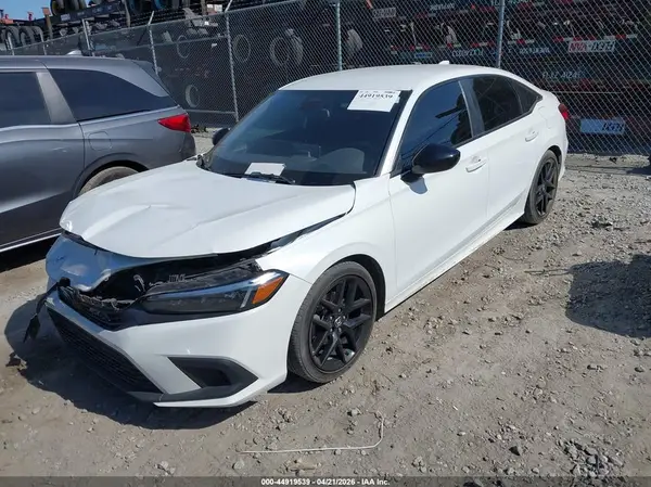 2HGFE2F55NH521293 2022 HONDA CIVIC - Image 2