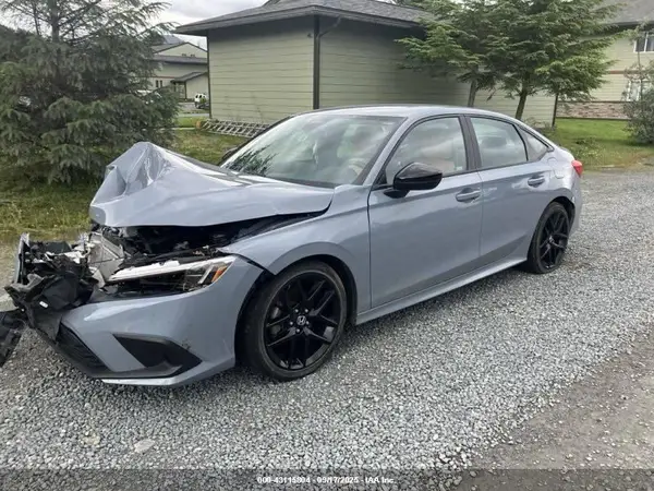 2HGFE2F55NH536974 2022 HONDA CIVIC - Image 2