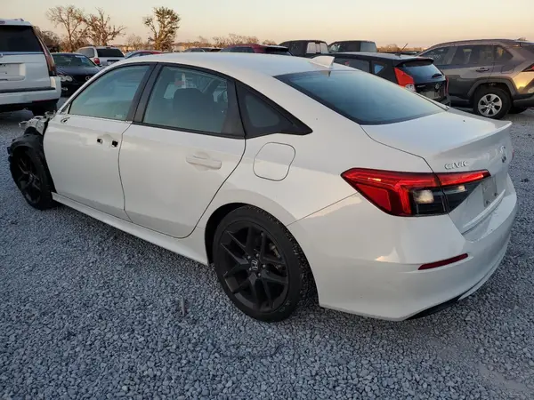 2HGFE2F55NH551393 2022 HONDA CIVIC - Image 2