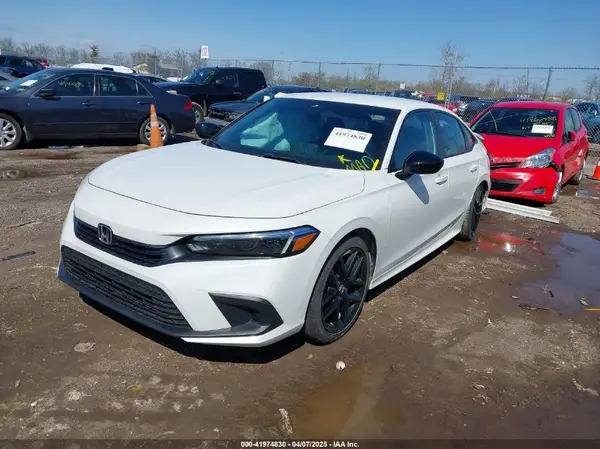 2HGFE2F55NH554164 2022 HONDA CIVIC - Image 2