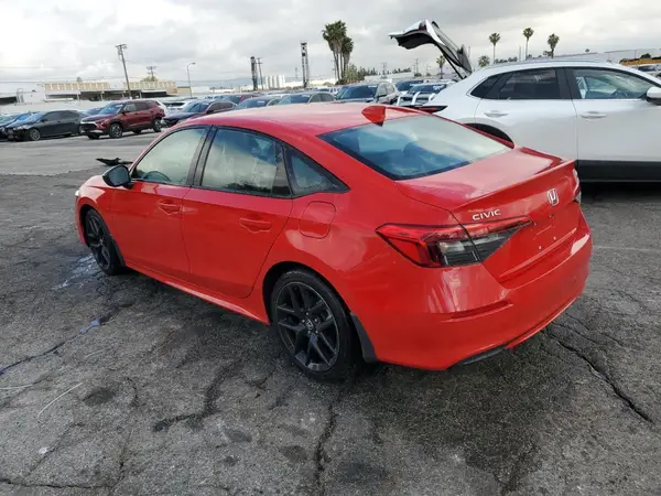 2HGFE2F55NH555329 2022 HONDA CIVIC - Image 2