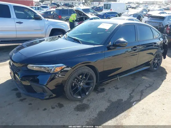 2HGFE2F55NH559381 2022 HONDA CIVIC - Image 2