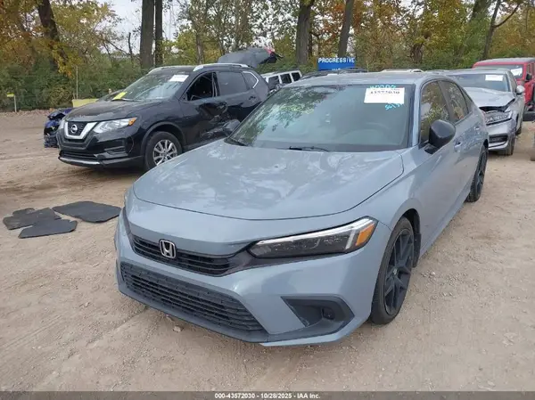 2HGFE2F55NH561390 2022 HONDA CIVIC - Image 2