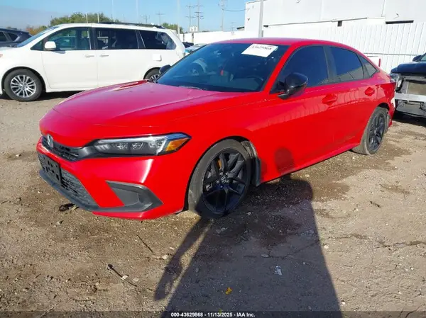 2HGFE2F55NH561437 2022 HONDA CIVIC - Image 2