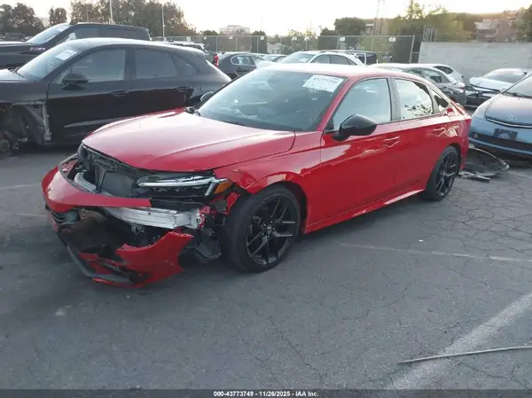 2HGFE2F55NH561454 2022 HONDA CIVIC - Image 2