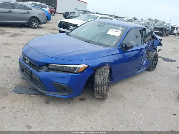 2HGFE2F55NH564127 2022 HONDA CIVIC - Image 2