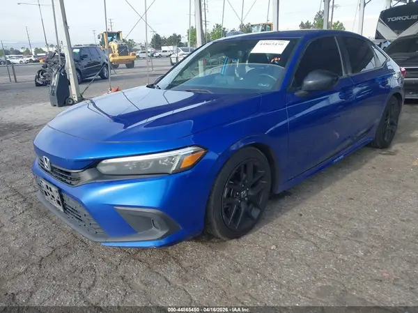 2HGFE2F55NH576181 2022 HONDA CIVIC - Image 2