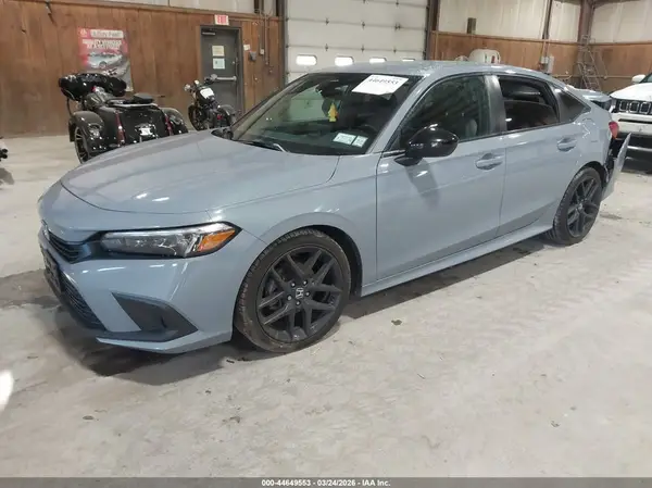 2HGFE2F55NH587178 2022 HONDA CIVIC - Image 2
