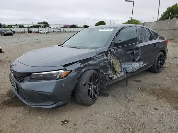 2HGFE2F55NH591571 2022 HONDA CIVIC - Image 1