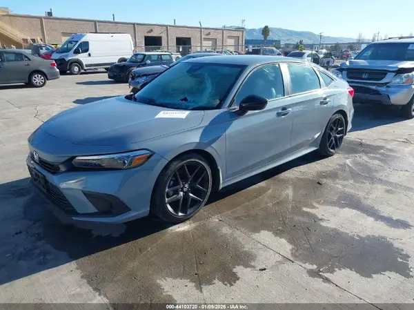 2HGFE2F55NH601435 2022 HONDA CIVIC - Image 2