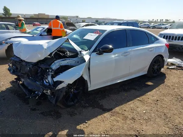 2HGFE2F55NH603959 2022 HONDA CIVIC - Image 2