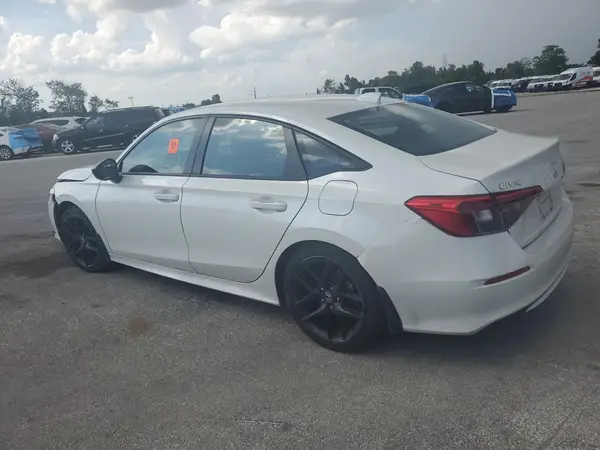2HGFE2F55NH606246 2022 HONDA CIVIC - Image 2