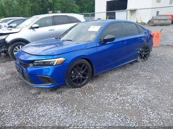 2HGFE2F55NH609437 2022 HONDA CIVIC - Image 2