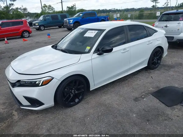 2HGFE2F56NH512599 2022 HONDA CIVIC - Image 2